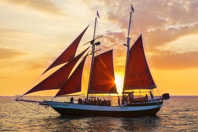 Sunset Sail Cruise in Key West - Fort Zachary Taylor and the Navy Mole: the hard edges of Key West