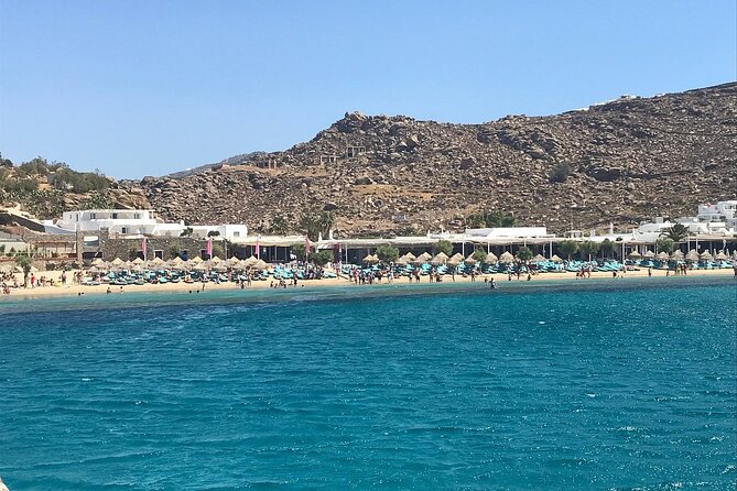 Sunset Sail Cruise to Rhenia, Mykonos Beach Safari, Dinner&Drinks - Timing and pacing: what a five-hour day feels like