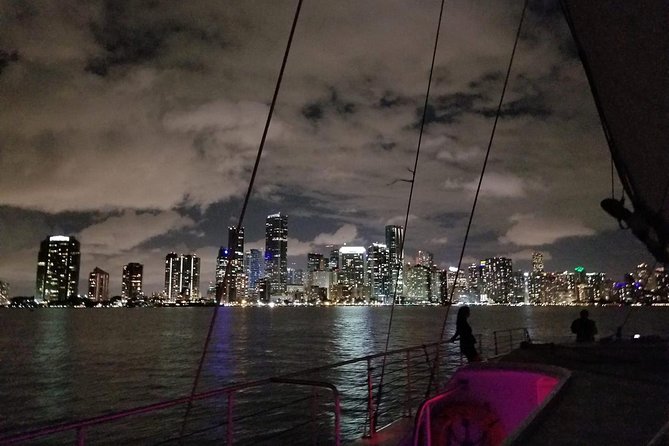 Sunset Sail in Miami: Complimentary Champagne Toast - What onboard is really like: bathrooms, shade, music, and comfort