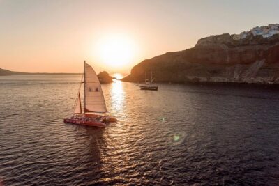Sunset Sailing Catamaran Cruise in Santorini with BBQ and Drinks - Price and Value: $95.53 Buys You More Than a Seat