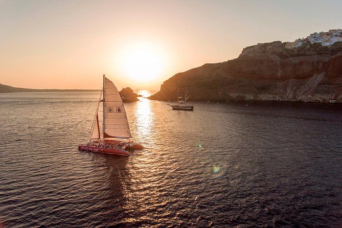 Sunset Sailing Catamaran Cruise in Santorini with BBQ and Drinks - Price and Value: $95.53 Buys You More Than a Seat