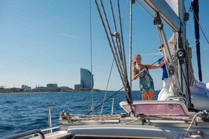 Sunset Sailing Cruise in Barcelona led by Young & Local Captain - Port Vell start: easy momentum near Las Ramblas