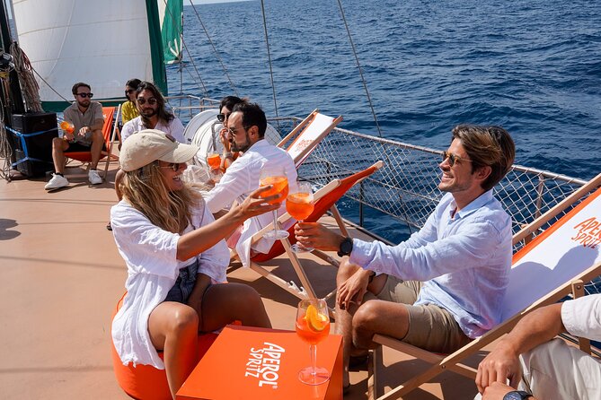 Sunset Sailing in Barcelona & Live Music by Aperol - Stop One at Moll de les Drassanes: Music, Rooftop Photos, and Easygoing Timing
