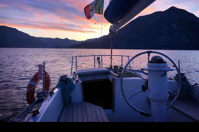 Sunset sailing on lake Como with Private Skipper - Aperitivo at Sunset: Prosecco and Finger Food, Done Right
