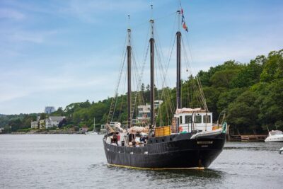 Tall Ship Silva Sailing Cruise Ft. a Live Musician - Sailing Past Georges Island National Historic Site