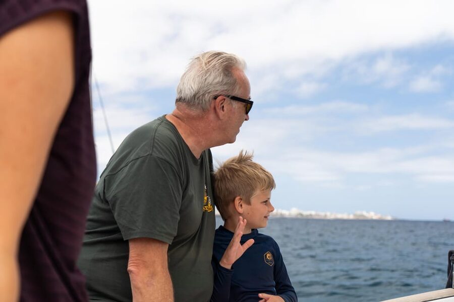 Tenerife: Shared Yacht Cruise with Champagne and Tapas - Paddleboarding time for people who want more than floating