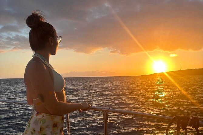 Tenerife Sunset Catamaran tour with transfer - Food and Drinks included. - Key takeaways