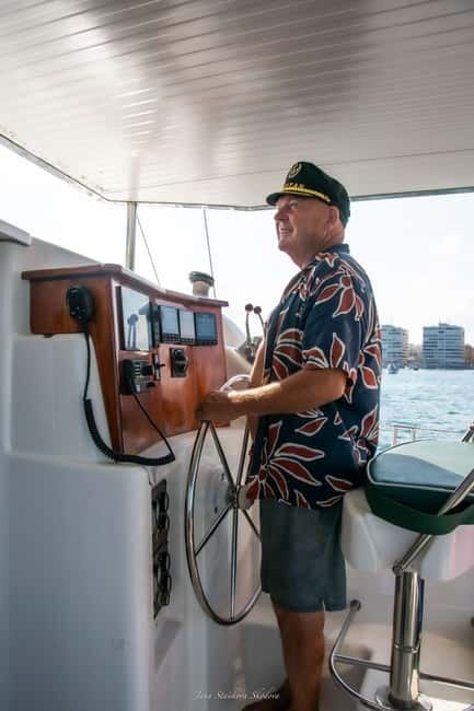 Torrevieja: Adventure tour on the catamaran Apaleo - The Swim Stop: Snorkeling, Floats, Paddle Boards, and Time in the Sea