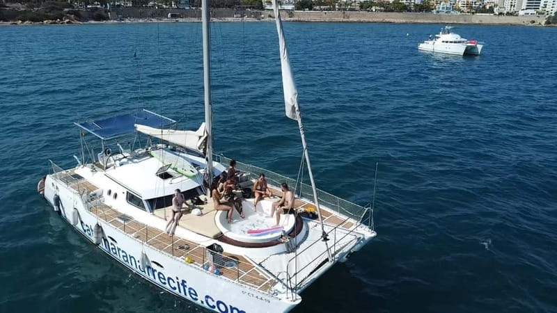 Torrevieja: Catamaran cruise and sunset with swimming - Setting Off From Marina Salinas de Torrevieja
