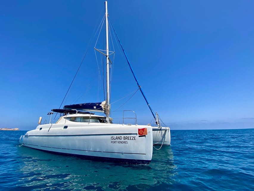 Torrevieja: Costa Blanca Catamaran Cruise - The anchor stop: where the real fun happens