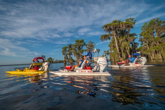 Tour of Lakes Escape by Personal Catamaran - What You’ll Actually See: Birds, Spanish Moss, Water Lilies
