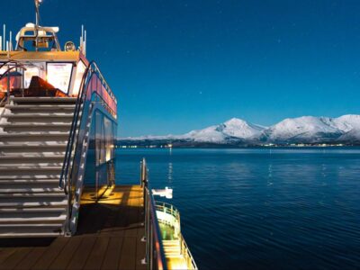 Tromsø: Aurora Dinner Cruise by Hybrid-Electric Catamaran - The boat you’ll feel: warm saloons and quiet power