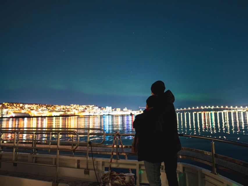 Tromsø: Aurora Dinner Cruise by Hybrid-Electric Catamaran - Stop three: dessert plus aurora hunting time (about 40 minutes)