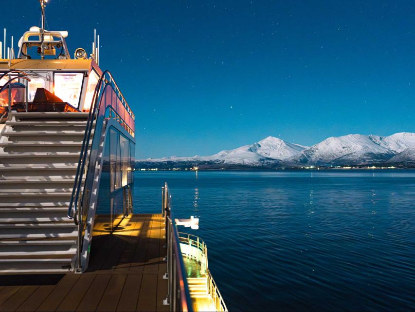 Tromsø: Aurora Dinner Cruise by Hybrid-Electric Catamaran - The boat you’ll feel: warm saloons and quiet power