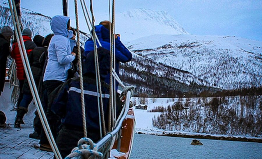 Tromsø: Luxury Polar Fjord Cruise w/ Hot Tub & Polar Plunge - Views from inside and out: when to go on deck