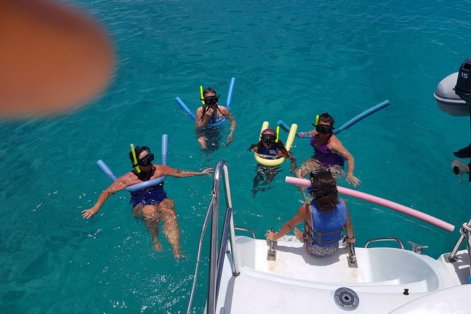 Tropical Catamaran Snorkeling, Sailing And Beach Experience - Beach and snorkel stops: Little Bay, Simpson Bay, Mullet Bay, Long Beach, Happy Bay