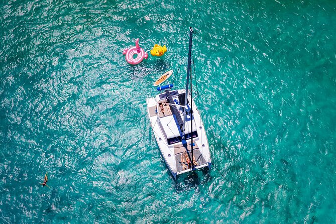 Tulum: Luxury Sail & Snorkel – All Inclusive 34' Catamaran - Stop 1: Puerto Aventuras Marina and why it’s smart