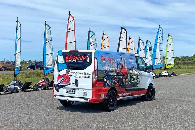 Uniquely Kiwi Landsailing Adventure - Getting There from Christchurch and Lyttelton (and Staying on Time)