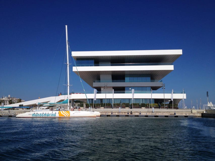 Valencia: Sailing Catamaran Cruise with Valencian Lunch - What you’ll see: Valencia from the coastline, not the sidewalk