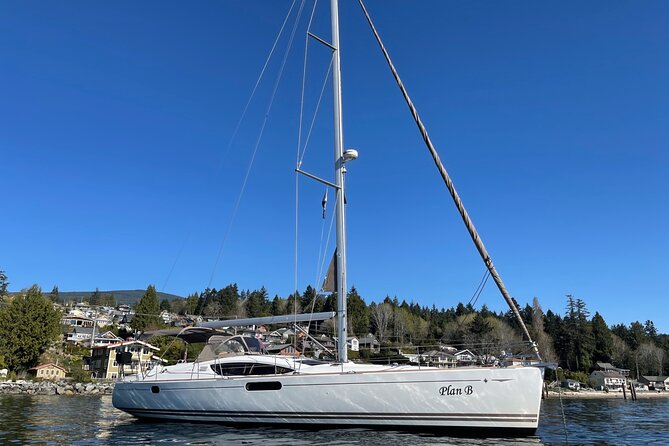 Vancouver Sailing Experience on a 50 foot Sailboat - Sailing Past Neighborhoods and Beaches Without the Traffic Hassle