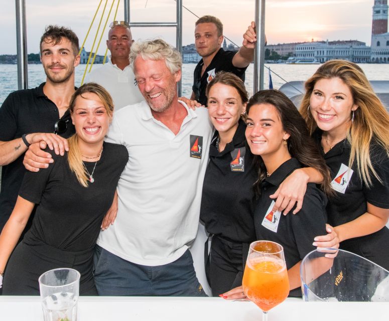 Venice: Lagoon Catamaran Cruise with Music and Drinks - San Marco out to the Giudecca Canal: the Venice skyline angle you actually want