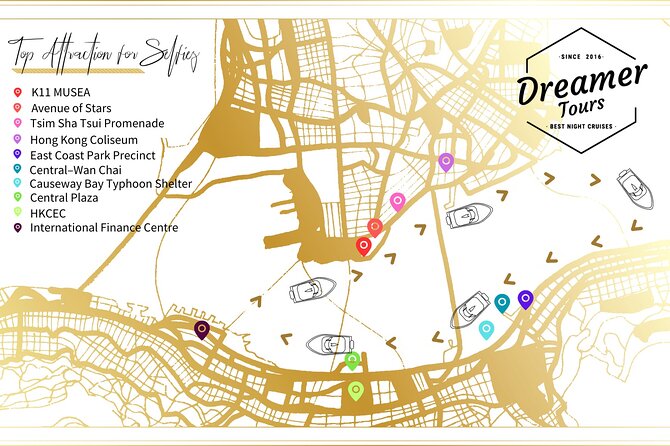 Victoria Harbour Yacht Night Cruise - DREAMER：Tourguide & Photos - Getting to the right pier: Central vs Tsim Sha Tsui