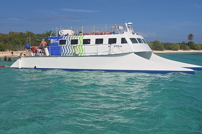Vieques: Beach and Snorkeling Tour by Catamaran from Fajardo - Leaving Fajardo with El Yunque in your window