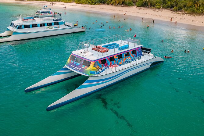 Vieques: Beach and Snorkeling Tour by Catamaran from Fajardo - Snorkeling expectations: plan for clear water time
