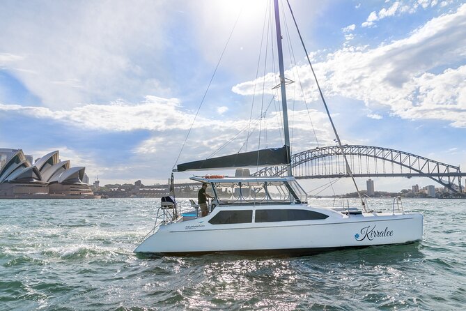 Vivid 90-Minute Sydney Harbour Catamaran Cruise with BYO Drinks - Quick hits before you board Kirralee