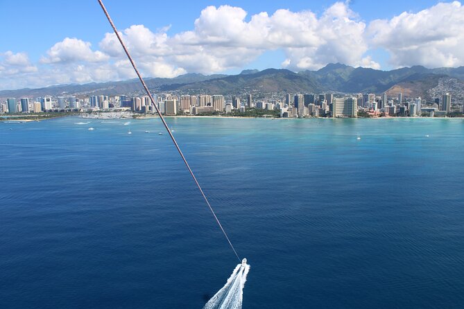 Waikiki and Diamond Head Parasailing Experience - Choosing the line length: getting the view without guessing