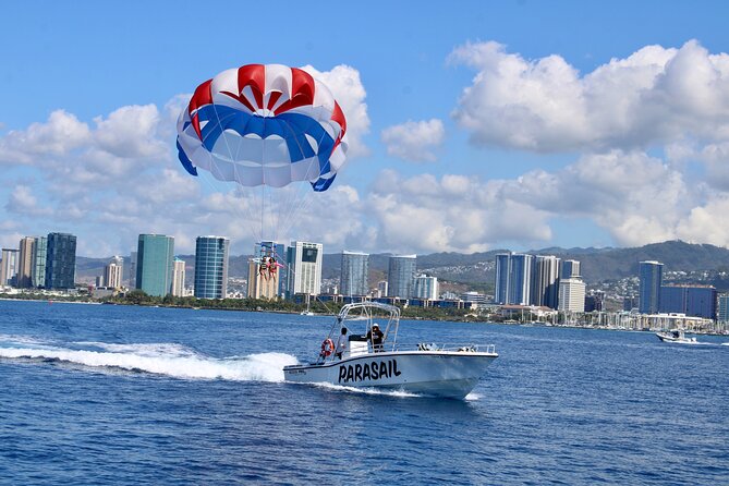 Waikiki and Diamond Head Parasailing Experience - The real price: $34 base, plus the day-of fees you should budget for