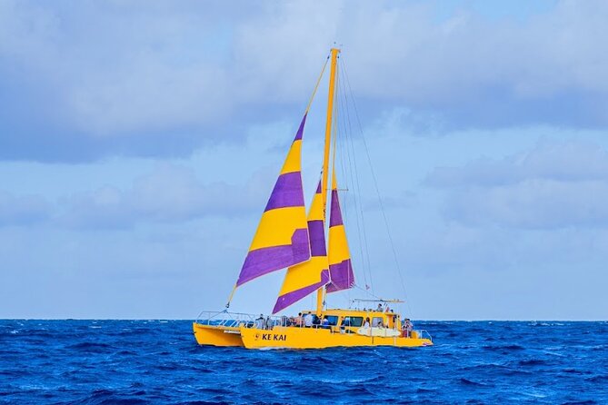 Waikiki Beach Sunset Sail - The open bar setup: included drinks, mixed expectations