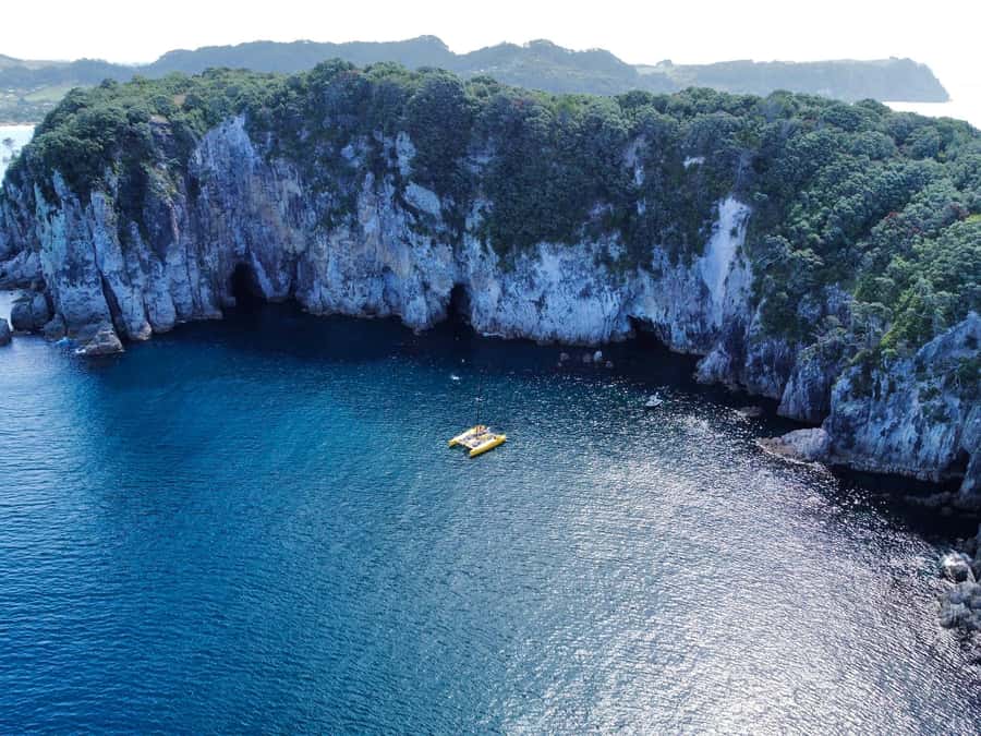 Whitianga: Sailing Trip to Cathedral Cove - Cathedral Cove’s marine reserve stop: snorkel or swim at your pace